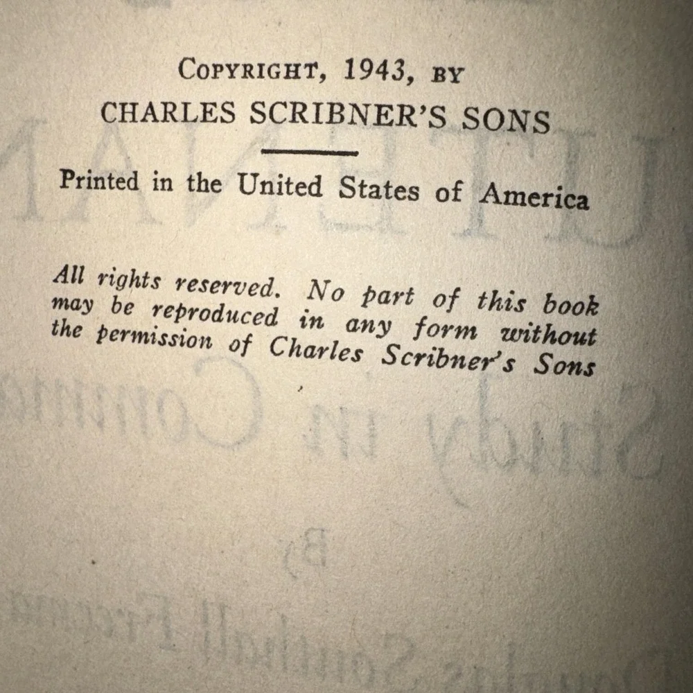 LEE'S LIEUTENANTS 3 Volume Set by Douglas Southall Freeman 1942-1944